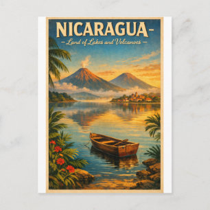 NICARAGUA – Land van meren en vulkanen Briefkaart