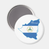Nicaragua Magnet Magneet (Voorkant / Achterkant)