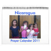 nicaragua prayer kalender 2011 (Hoes)