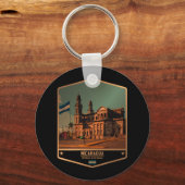 Nicaragua Sleutelhanger (Voorkant)