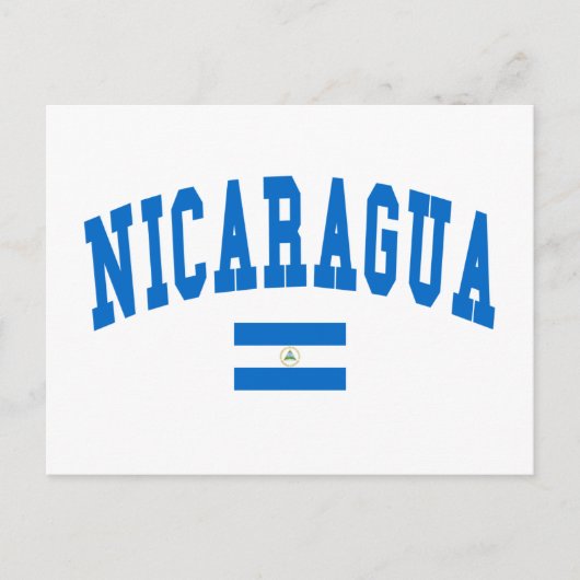 Nicaragua Style Briefkaart (Voorkant)