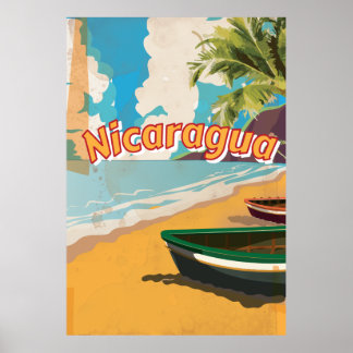 Nicaragua  vakantie-Poster Poster