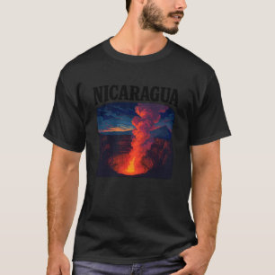 Nicaragua Vulkaan Masaya 505 Managua Nicaraguense T-shirt
