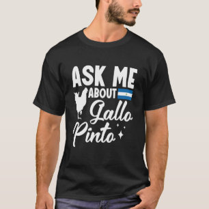 Nicaraguaanse Kip Gallo Pinto Vraag over Gallo Pi T-shirt