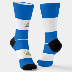 Nicaraguaanse vlag sokken