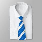 Nicaraguaanse vlag stropdas (Gebonden)