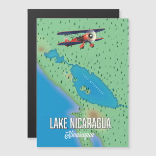 Nicaraguameer, Nicaragua kaart