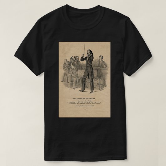 Niccol Paganini T-shirt (Design voorkant)