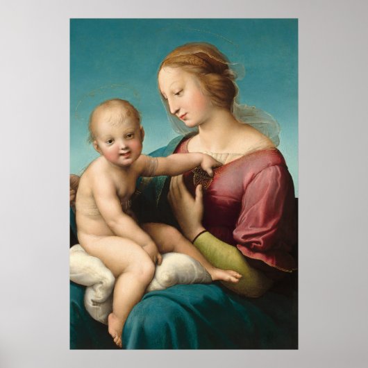 Niccolini-Cowper Madonna - Raphael Poster des Beau (Devant)