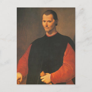 Niccolò Machiavelli Briefkaart