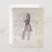 Niccolo Paganini, violist Briefkaart (Voorkant / Achterkant)