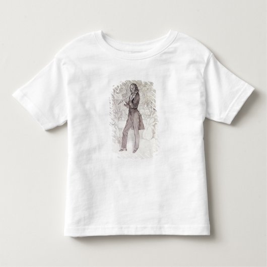 Niccolo Paganini, violist Kinder Shirts (Voorkant)