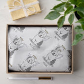 Nice Angel Old English Sheepdog (grijs 1) - Cute Tissuepapier (Geschenk)