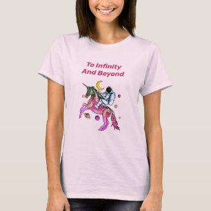 Nice Astronaut Ride Space Unicorn Horse T-shirt