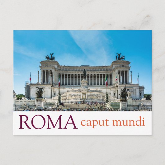 Nice briefkaart uit Rome (Voorkant)