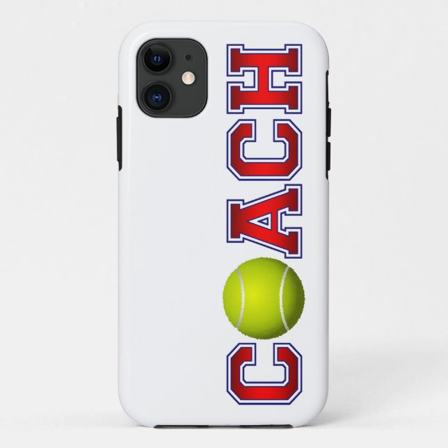 Nice Coach Tennis Insignia iPhone 5 Hoesje (Achterkant)