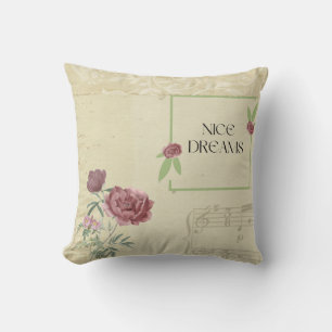 Nice Dreams Floral Coussin