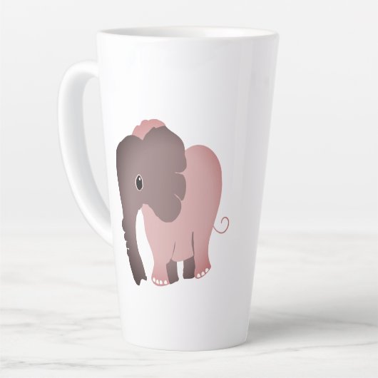 Nice Elephant Latte Mok (Linkerhoek)