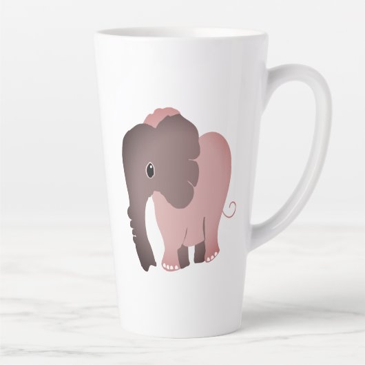 Nice Elephant Latte Mok (Rechts)