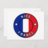 Nice France Briefkaart (Voorkant / Achterkant)