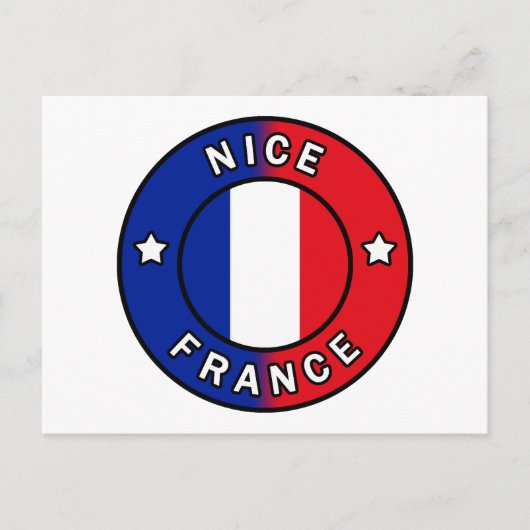 Nice France Briefkaart (Voorkant)