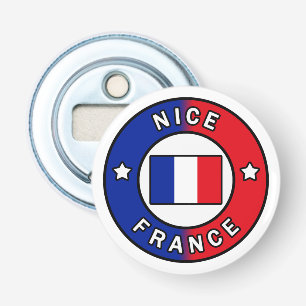 Nice France Button Flesopener