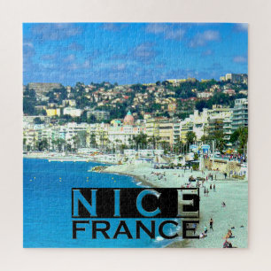 Nice France Carré Puzzle
