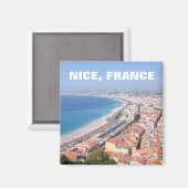 Nice France Magnet (Recto/Verso)
