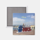 Nice, France Magnet (Recto/Verso)