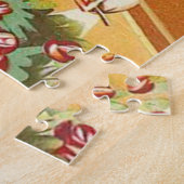 Nice France Vintage Travel Poster Legpuzzel (Zijkant)