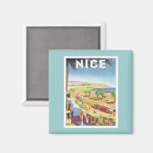  Nice Frankrijk Magneet (Voorkant / Achterkant)