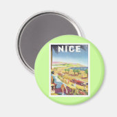 Nice Frankrijk Magneet (Voorkant / Achterkant)