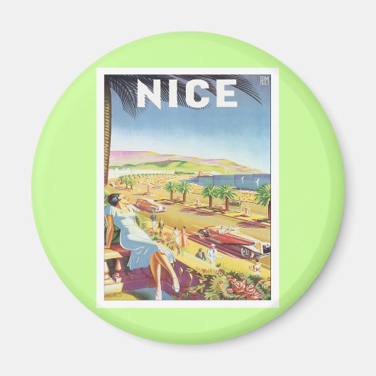 Nice Frankrijk Magneet (Voorkant)