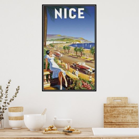 Nice, Frankrijk - Poster (Keuken)
