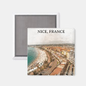 Nice Frankrijk Promenade des Anglais Magneet (Voorkant / Achterkant)