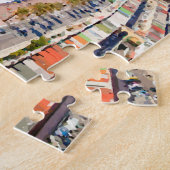 Nice, Franse kustlijn Waterverf Legpuzzel (Zijkant)