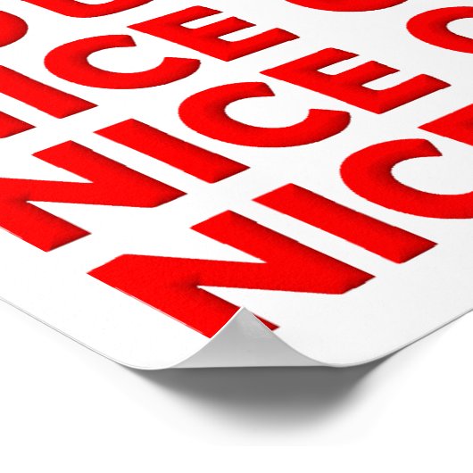 Nice Game Funny Poster (Coin)