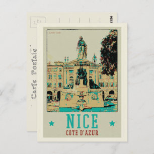 Nice Garibaldi square France Briefkaart