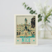 Nice Garibaldi square France Briefkaart (Staand voorkant)