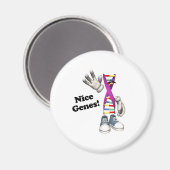 Nice Genes Funny DNA Magneet (Voorkant / Achterkant)