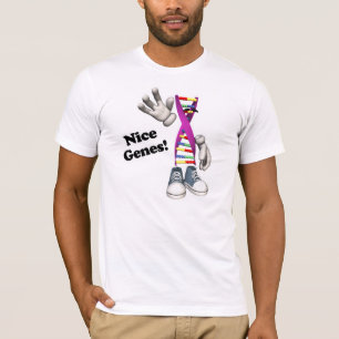 Nice Genes Funny DNA T-shirt
