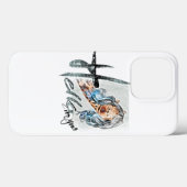 Nice girafe drôle iPhone / coque ipad (Verso (horizontal))