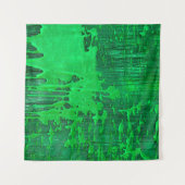 Nice groen oud oppervlak met verfdruppelstructuur  wandkleed (Voorkant (horizontaal))