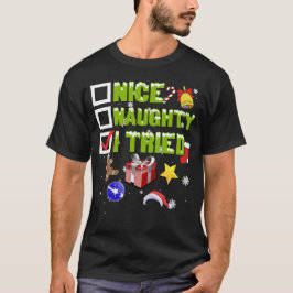 nice - ik heb kerst geprobeerd t-shirt
