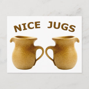 Nice Jugs Briefkaart