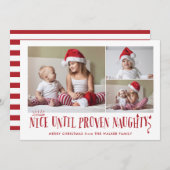 Nice Jusqu'À Proven Naughty Funny Carte De Vacance (Devant / Derrière)