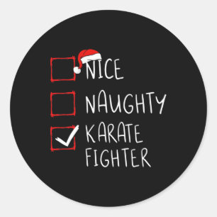 Nice kerstkerstkerstkerstkerstkerstkerstkerstkerst ronde sticker