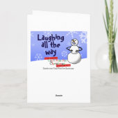 Nice List Christmas Card Feestdagen Kaart (Achterkant)