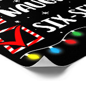 Nice Naughty 67 Six Seven Funny Christmas 6 7 Meme Poster (Hoek)