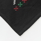 Nice Naughty I Swear I Tried List Xmas Lover Chris Fleece Deken (Hoek)